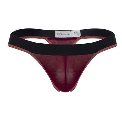 Doreanse 1012-BRD Borderline Thongs Color Bordeaux Size L