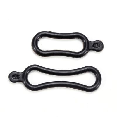 2 Pcs Silicone Rubber Band Front Light Bulb for Handlebar Holder for Light Bike Light Holder