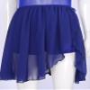 Sxiwei Womens Gymnastics Cutout Stretch Shapely Soft Leotard Asymmetric Xs Leotard Comfortable Royal Blue Small view 3