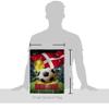 World Cup Denmark Garden Flag - Set Wall Holder Sports Soccer Game Goal Ball Football Entertainment Activity Physical - House Decoration Banner Small Yard Gift Double-Sided Made In USA 13 X 18.5 view 2