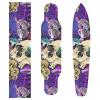 ALAZA Magic Mushrooms Skulls Skateboard Grip Tape Sheets 44"X 10" Graphic Longboard Griptape Bubble Free Anti-Slip Scooter Deck Sand Paper for Rollerboard view 3