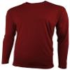 Epic Youth Cooling Performance Long Sleeve Crew T-Shirts (18- Colors Available) Red XL view 1