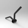DYK&NX Multifunction Steel T-Bar Row Handle, Angled T Bar Row Landmine Attachment for Olympic Barbell Weight Bar,Home Gym Back Muscles Deadlift Squat Rack Exercise Equipment view 3