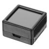 Cabilock 20pcs Acrylic Ring Box Romantic Case with Flip-lid Sponge Jewelry Organizer for Proposals Weddings Anniversaries Compact and Stylish Storage view 1
