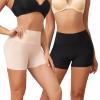 JOYSHAPER Boyshorts Panties for Women Anti Chafing Underwear Slip Shorts for Women Under Dress 2-Pack view 1