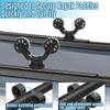 Atader Kayak Paddle Holder, Kayak Accessories Track Mount for Kayak Paddles, Kayak Fishing Accessories - Kayak Oar Holder Track Mount for Fast and Quiet Holding Standard Kayak Paddle, 2 Pack, Black view 2