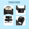 Atader Kayak Paddle Holder, Kayak Accessories Track Mount for Kayak Paddles, Kayak Fishing Accessories - Kayak Oar Holder Track Mount for Fast and Quiet Holding Standard Kayak Paddle, 2 Pack, Black view 4