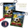 World Cup Argentina Garden Flag - Set Wall Holder Sports Soccer Game Goal Ball Football Entertainment Activity Physical - House Decoration Banner Small Yard Gift Double-Sided Made In USA 13 X 18.5 view 3