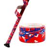 INSUM Baseball Bat Grip Tape Softball Bat Wrap Grip Tape 1.1mm (RED ASP) view 1