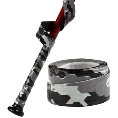 INSUM Baseball Bat Grip Tape Softball Bat Wrap Grip Tape 1.1mm (Black CAMO)