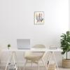 Stupell Industries Balance Text Yoga Fitness Person Botanical Brushstrokes,Design by Victoria Barnes view 2