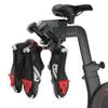 Shoe Hanger ONLY Compatible with Peloton Bike Plus with Plastic Weight Rack, Mental Shoes Holder ONLY for PL-02, Does NOT Fit Original Bike, Accessories for Holding 2 Pairs view 1
