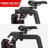 Shoe Hanger ONLY Compatible with Peloton Bike Plus with Plastic Weight Rack, Mental Shoes Holder ONLY for PL-02, Does NOT Fit Original Bike, Accessories for Holding 2 Pairs view 4