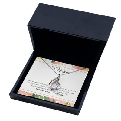zapbest Rising Phoenix Necklace Luxury Box to My Mom, Mothers Birthday Necklace, Mothers Day Necklace, Necklace from Son, Daughter, Rising Phoenix Necklace