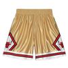 Mitchell & Ness NBA 75TH Gold Swingman Shorts Chicago Bulls 1997 (as1, Alpha, s, Regular, Regular) view 3