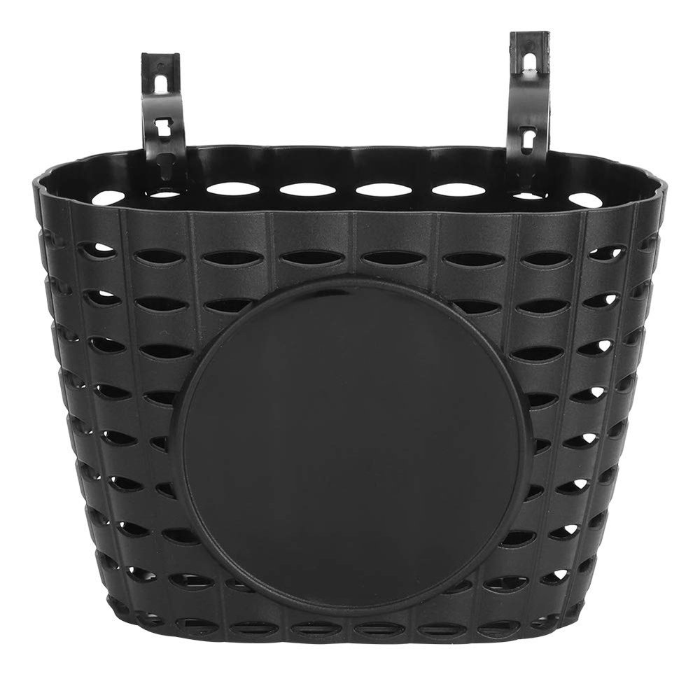 Plastic Front Handlebar bikes Basket Storage Supplies , babies bikes Basket , Detachable bikes Storage Box for babies bikes Accessories , Black , babies bikes Basket , Plastic Front Handlebar Bicy