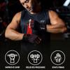 MhIL Workout Gloves for Men  Comfortable Gym Gloves for Men with Enhanced Grip for Safety and Hand Protection  Weight Lifting Protection with Wrist Wraps Support for Performance Boost and Style view 2