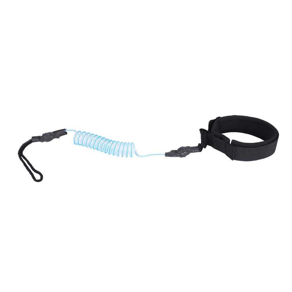 Coiled for Leash, Paddle Leash, Stand Up Paddle Board Coiled Spring Leg Foot Rope Surfing Leash for Surfboard (Blue), Paddle Leash, Coiled for Leash, Stand Up Paddle BoLeg Leash Board Coiled Foot