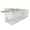 Collapsible Humane Live Animal Cage Trap No-Kill Trapping Kit for Humane Catch Release Rodent Small Cat, Rabbits, Squirrel, Opossum, Squire, Raccoon, All Fit Sized Small Animals, 2-Door 24"x8.5"x7.5" view 1