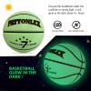 PATTONLEX Glow in The Dark Basketball Glowing Leather Green Basketballs Indoor Outdoor Official Size 7-29.5 Size 6-28.5 for Men Women view 4