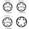 DECKAS Round Chainring 110BCD 36T 38T 40T 42T 44T 46T 48T 50T 52T Narrow Wide Chainring for 7 to 12 Speed Chains (Black 40T) view 3