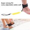 Coiled for Leash, Paddle Leash, Stand Up Paddle Board Coiled Spring Leg Foot Rope Surfing Leash for Surfboard (Yellow), Paddle Leash, Coiled for Leash, Stand Up Paddle BoLeg Leash Board Coiled Fo view 4