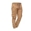 SERYU Mens Athletic Cargo Joggers Sweatpants Drawstring Gym Workout Trousers Slim Fit Long Pant view 3