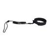 Coiled for Leash, Paddle Leash, Stand Up Paddle Board Coiled Spring Leg Foot Rope Surfing Leash for Surfboard (Black), Paddle Leash, Coiled for Leash, Stand Up Paddle BoLeg Leash Board Coiled Foo view 1