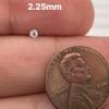 2.25 mm AAA Round Shape Lab Created Moissanite (1 pc) Loose Gemstone view 2