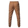 SERYU Mens Athletic Cargo Joggers Sweatpants Drawstring Gym Workout Trousers Slim Fit Long Pant view 4