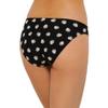Hula Honey Womens Juniors Floral Hipster Swim Bottom Separates Black XS view 2