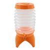 Collapsible Water Container Outdoor Camping Hiking Fishing Water Bucket Travel Folding Telescopic Water Storage Tank with Spigot,Blue,3.5Liter view 4