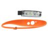 KNOG Quokka 150 LED Headlamp - Lightweight, USB Rechargeable Running Headlamp with 20m Beam, IP65 Water Resistant, Silicone Strap, 3 Light Modes for Camping, DIY & Outdoors, Rescue Orange view 3