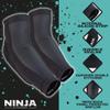 Ninja MTB Speed King Elbow Pad, Flexible BMX and Mountain Bike Elbow Pads, Great Protection & Lightweight Design, for Men and Women, Size Large/X-Large view 2