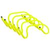 Trademark Innovations 6" Speed Training Hurdles (Set of 5, Lime) view 1