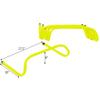 Trademark Innovations 6" Speed Training Hurdles (Set of 5, Lime) view 4