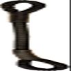 12-Inch Marine SuperBungee Hand Made in The USA with 2 Convenient Cleat-Loop Ends (Black)