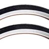 Sunlite Street Hybrid MTB City Dirt Road Black White Bike Tire Pair 26 x 1.75 view 1