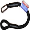 12-Inch Marine SuperBungee Hand Made in The USA with 1 Stainless Steel Hook & 1 Convenient Cleat-Loop Ends (Black) view 1