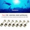 Eledabra Spearit Stainless Steel Speargun Band Wishbone Inserts 7PCS view 3