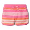 Columbia Baby Girl's Sandy Shores Boardshorts (Toddler) Wild Geranium Danby Stripe/Wild Geranium 3 Toddler view 1