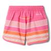 Columbia Baby Girl's Sandy Shores Boardshorts (Toddler) Wild Geranium Danby Stripe/Wild Geranium 3 Toddler view 2