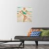 Trends International Sports Illustrated: Swimsuit Edition - Maye Musk 22 Wall Poster, 14.72" x 22.37", Premium Poster & Push Pin Bundle view 2