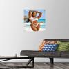 Trends International Sports Illustrated: Swimsuit Edition - Marquita Pring 22 Wall Poster, 14.72" x 22.37", Premium Poster & Push Pin Bundle view 2