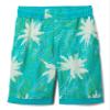 Columbia Toddler Boys Sandy Shores Boardshort, Bright Aqua Topo Palms/Bright Aqua, 2T view 1