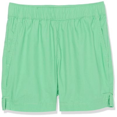 Columbia Youth Girls Washed Out Short, Light Jade, X-Large