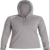 NRS Women's Silkweight Hoodie-Sharkskin-L view 1