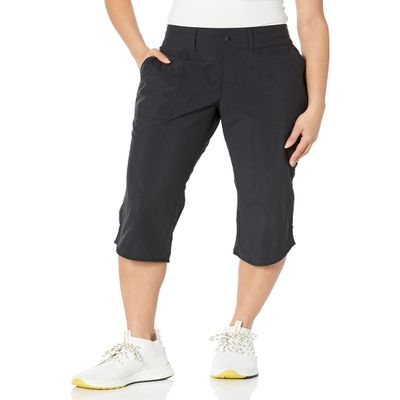 Columbia Women's Summerdry Knee Pant, Black, Large