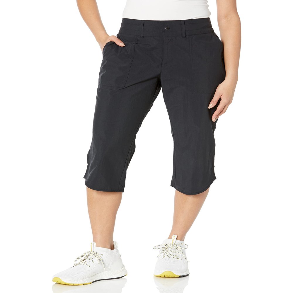 Columbia Women's Summerdry Knee Pant, Black, Large