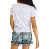 Sanctuary Womens Perfect Knot Tie-Dye Knotted Pullover Top Purple XS view 2